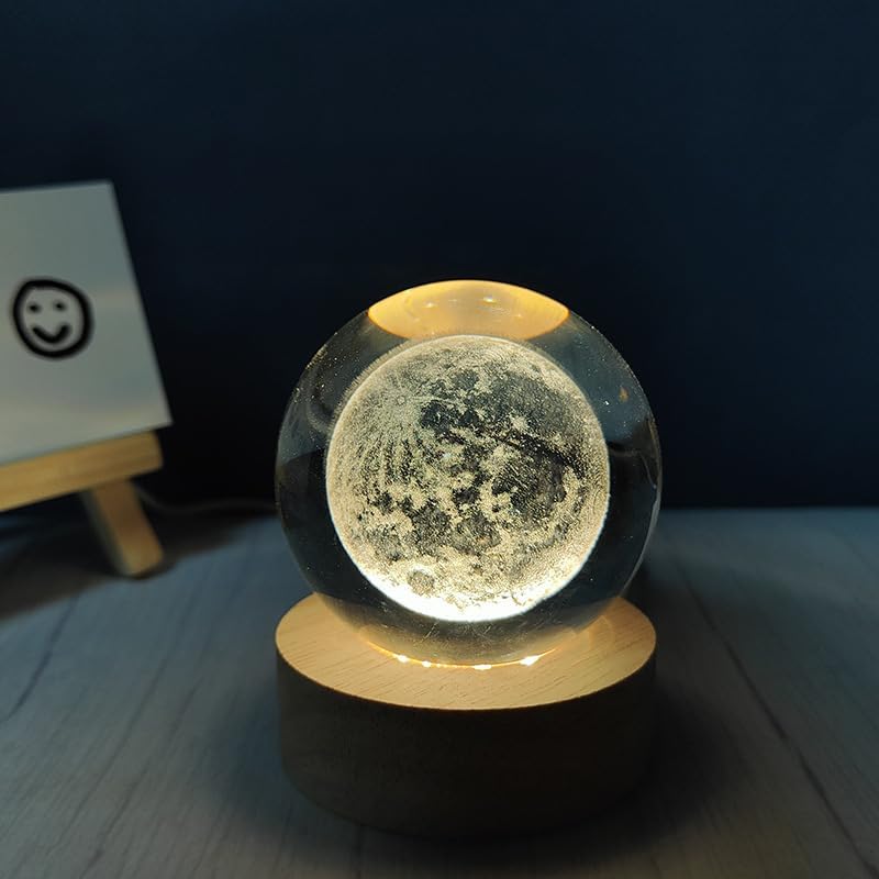 Lámpara Luna 3D