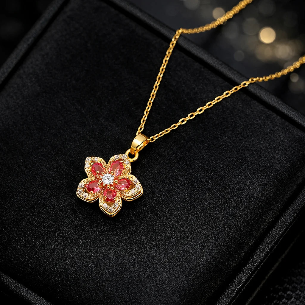 FLOR GIRATORIA-COLLAR