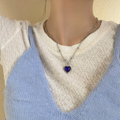 Collar Corazón sentimientos
