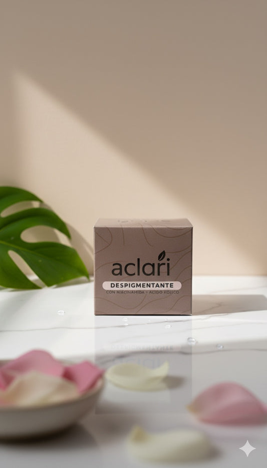 "Nuevo Despigmentante -ACLARI"  para el cuidado facial