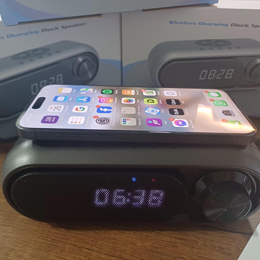 🎁PARLANTE RADIO CON CARGA INALÁMBRICA