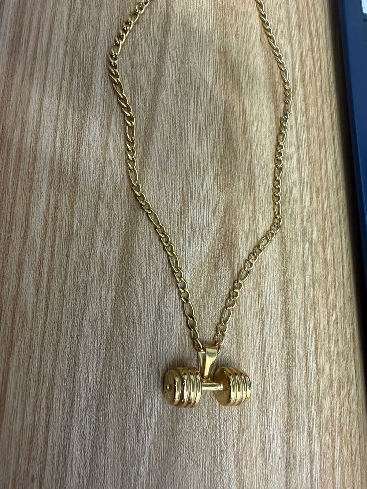Collar Mancuerna – Fuerza, disciplina y estilo