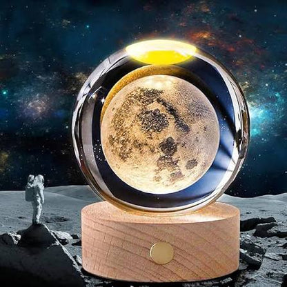 Lámpara Luna 3D